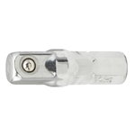 Square drive adaptor f.bit ratchet 10mm, KS Tools