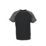 Albano T-shirt black/anthracite L, Mascot