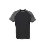 Albano T-shirt black/anthracite M, Mascot