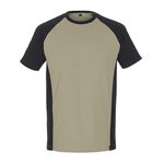 T-Shirt Potsdam, Khaki/black M, Mascot