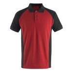 Polo shirt Bottrop red/black XL, Mascot