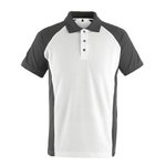Polo shirt Bottrop white/dark anthracite 2XL, Mascot