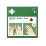 Soft Foam Bandage, beige, 3 cm x 4,5 m, Cederroth
