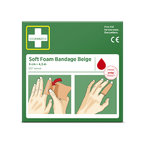 Soft Foam Bandage, Beige, 6cm x 4,5 m, Cederroth