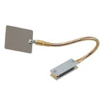 Welding mirror with magnet and flexible metal arm 70x80mm, Binzel