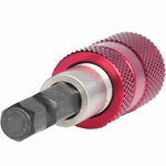 Uzgaļu turētājs ar dziļuma iestatījumu, 1/4", 50mm, KS Tools