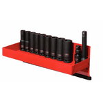 Löökpadrunite komplekt 1/2´´, 12-22mm, 13-osa, pikad, KS Tools