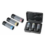 Veljepadrunite komplekt 1/2´´, 3-osa 17-19-21mm slimPOWER, KS Tools