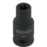 1/4" Torx-E löökpadrun, lühike E6, KS Tools