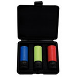 torque impact socket set 1/2`` 3-pcs, KS Tools