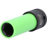 1/2" alumiiniumvelgede löökpadrun, tugev, pikk 15mm, KS Tools