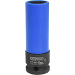 1/2" Aliumininio ratlankio smūginė galvutė  , ilga 17mm, KS Tools