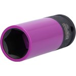 1/2" alumiiniumvelgede löökpadrun, tugev, pikk 23mm, KS Tools