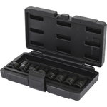 Triecienmuciņu komplekts TX 1/2´´ 8 gab., garas, T30-T80, KS Tools