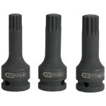 1/2" impact socket, XZN, M16 long, KS Tools