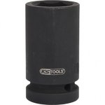 Hexagon impact socket, deep, 1" 100mm, KS Tools