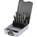 carbide rotary burrs set 10-pcs, KS Tools