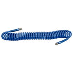 PU compressed air spiral coiled tube 12bar 10mm, KS Tools