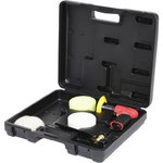 1/4´´ paineilmakiillotinsarja, minikokoinen, 5-os, KS Tools