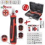 eMONSTER 1/4´´ USB Skrūvgriezis ar uzgaļiem 27gab., KS Tools