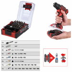 1/4´´ TORSIONpower bit box in eMONSTER design, 32 pcs, KS Tools