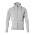 Hoodie with zipper Gimont, grey 2XL, Mascot