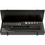 1/2" ERGOTORQUE®precision torque wrench set with reversible, KS Tools