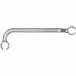 Double open ring injection spanner, 17 x 17 mm, KS Tools