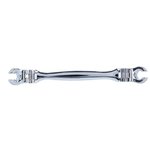 Open double ring spanner, with double joint, 10x11 mm, KS Tools