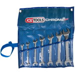 CHROMEplus Double open ended spanner set, 7 pcs, KS Tools