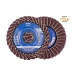 Flap grinding disc non-woven PVL-R POLIVLIES-CURVE 125mm P180, Pferd