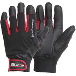 Gloves, anti vibration, soft pads, Black VIBRO 11, GlovesPro