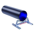 Pipe roller, galvanized size 2 Ø 710 mm, Rothenberger