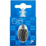 End brush PBU Steel 20x20/6mm 0,5mm, Pferd