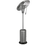 Gas heater for patio Sahara X 13kW, silver, Hipers
