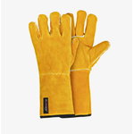 Metināšanas cimdi, Weld Master, dzelteni, 9, Gloves Pro