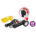 UV staru noplūdes meklēšanas lampu komplekts, 2-daļīgs, KS Tools