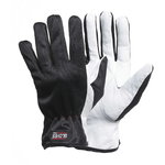 Gloves Dex1, polyester/goat leather 8, GlovesPro