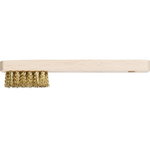 Brush for spark plugs HBZ MES 3 row, 30 with wood handle 145mm 0,15mm, Pferd