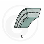 V-belt 17X1123 754-0281, Granit