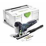 Akuga tikksaag PSC 420 EB Basic, ilma aku ja laadijata, Festool