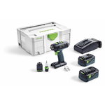 Cordless drill T 18+3 Li Plus / 18V / 5,2 Ah, Festool