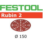 Velcro grinding disc Rubin 2 48 holes 10pcs 150mm P40, Festool