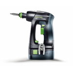 Cordless drill C 18 Li Set / 18V / 5,2Ahx2, Festool