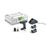 Akumuliatoriniai gręžtuvas-suktuvas TXS 2,6 Plus, Festool