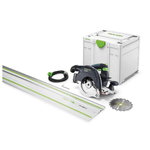 Diskinis pjūklas HK 55 EBQ Plus + liniuotė FS 1400, Festool