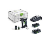 Cordless drill-driver C 18 HPC 4,0 I-Plus,18V / 4.0 Ah, Festool