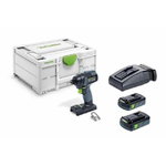 Akulöökkruvikeeraja TID 18 C 3,1-Plus, 18V / 3,1 Ah x 2, Festool