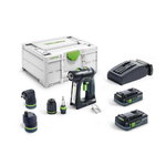 Akutrell-kruvikeeraja C 18 HPC 4,0 I-Set,18V / 4.0 Ah x 2, Festool