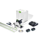 Cordless plunge-cut saw TSC 55 5,2 KEBI-Plus/XL-FS, Festool
